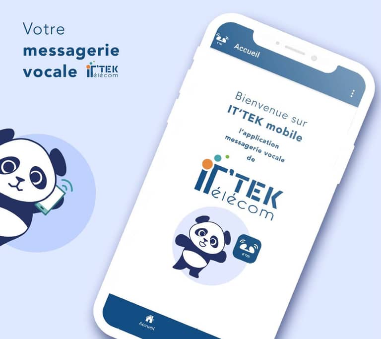 Interface application mobile it'tek